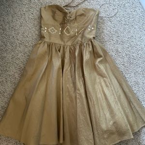 ABS Gold beaded dress